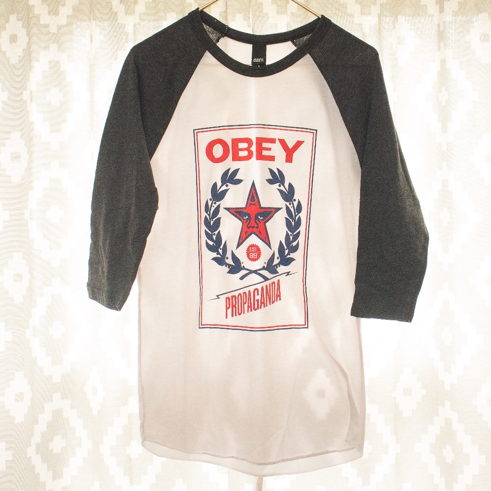 Obey Baseball Tee